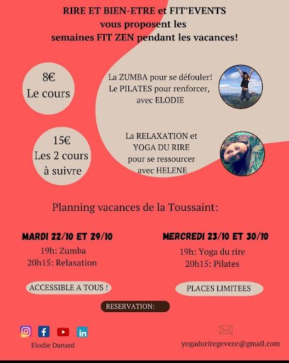 Foto de Rire et Bien être - YOGA DU RIRE - SOPHROLOGIE - ATELIERS BIEN ETRE