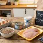 aliments protéinés bon marché