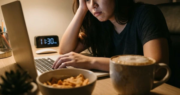 femme se reveil nocturne mauvaises habitudes